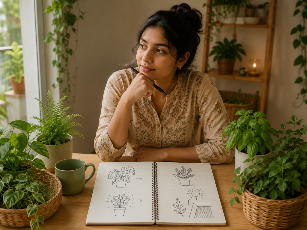 Start Gardening from Scratch by choosing the right plants based on your goals and available indoor space.